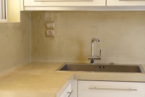 Kitchen countertop renovation (Concrete Collection)